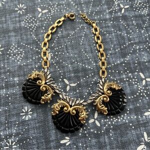 Vintage J. Crew Necklace Black
